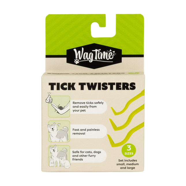 WagTime Tick Twister 3pk