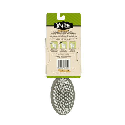 WagTime Recycled Pin & Bristle Brush - Large