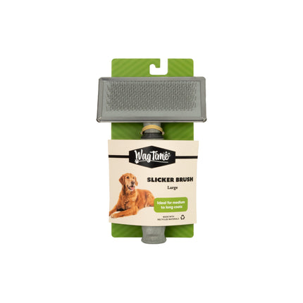 WagTime Recycled Slicker Brush - Large