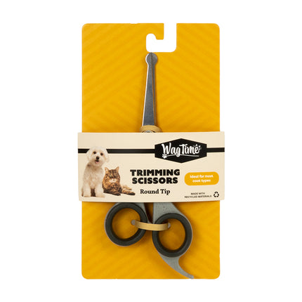 WagTime Recycled Round Tip Trimming Scissors