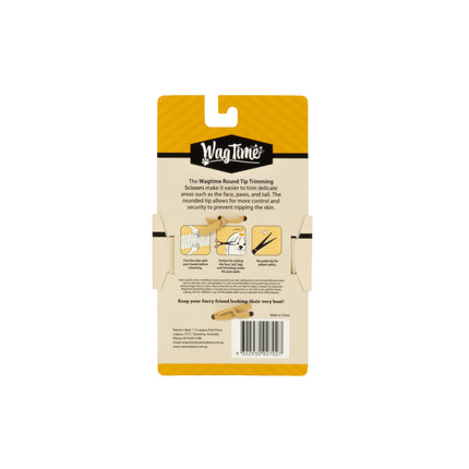 WagTime Recycled Round Tip Trimming Scissors