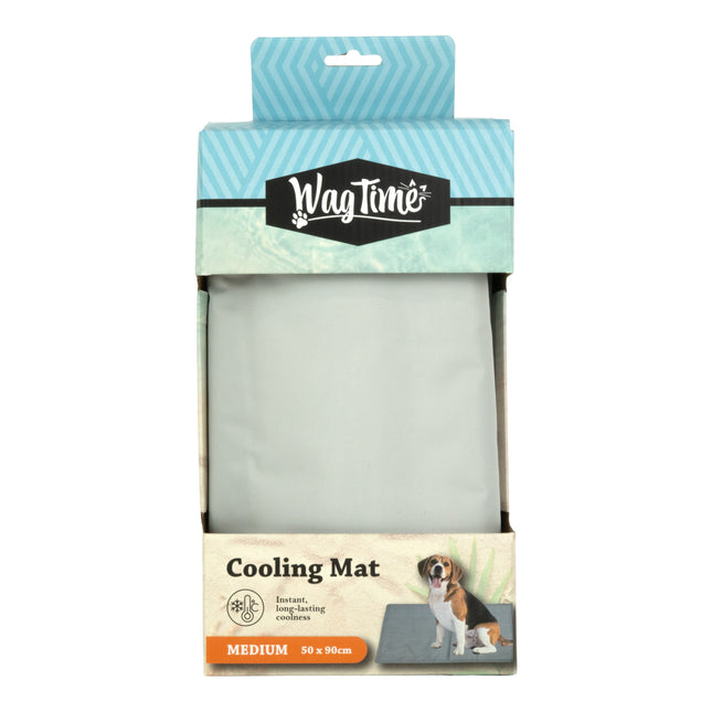 WagTime Pet Cooling Mat Medium - Ice Grey