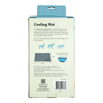 WagTime Pet Cooling Mat Medium - Ice Grey