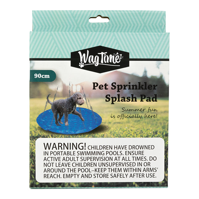 WagTime Pet Sprinkler Splash Pad 90cm