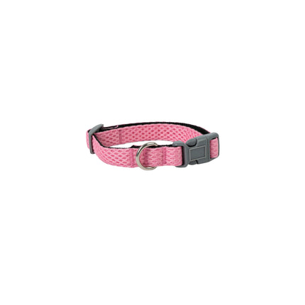 WagTime Mesh Dog Collar Pink - Small