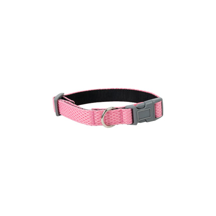 WagTime Mesh Dog Collar Pink - Medium