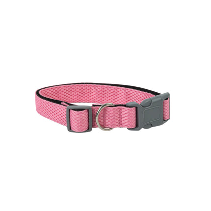 WagTime Mesh Dog Collar Pink - Large