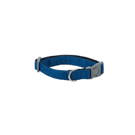 WagTime Mesh Dog Collar Blue - Medium