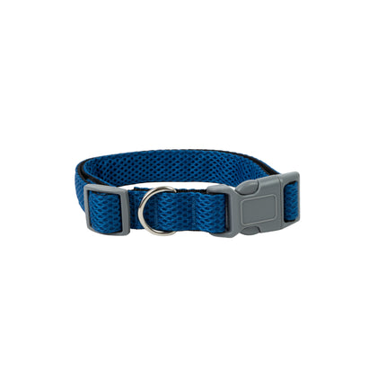 WagTime Mesh Dog Collar Blue - Large