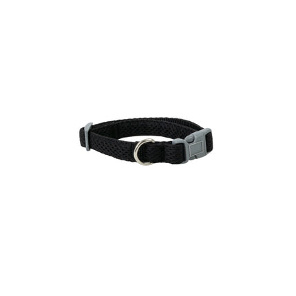 WagTime Mesh Dog Collar Black - Small