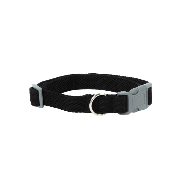 WagTime Mesh Dog Collar Black - Large