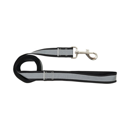 WagTime Reflective Dog Lead Black - Large