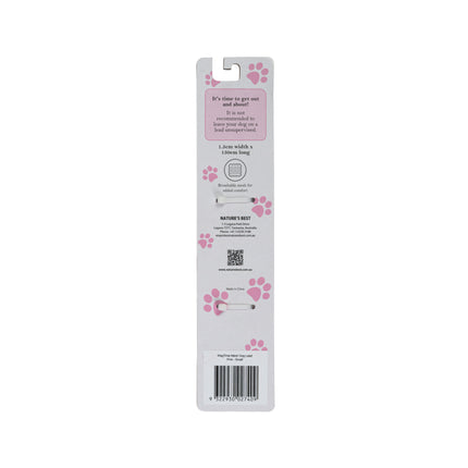 WagTime Mesh Dog Lead Pink - Small