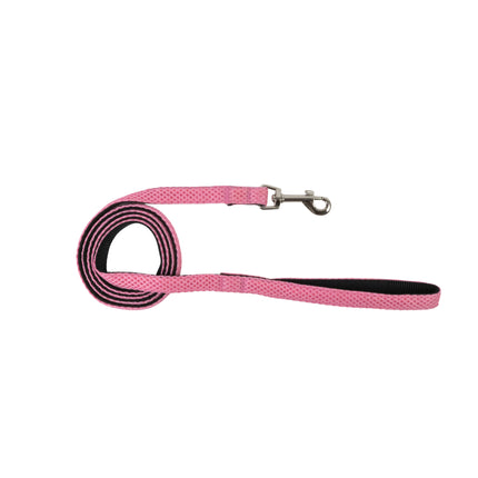WagTime Mesh Dog Lead Pink - Small