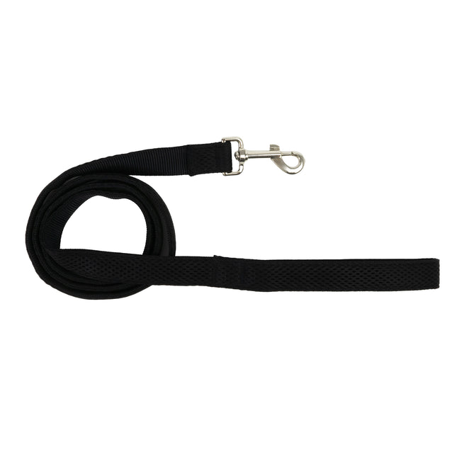 WagTime Mesh Dog Lead Black - Large