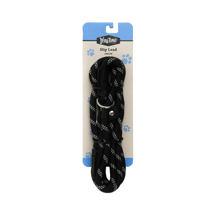 WagTime Slip Lead Black