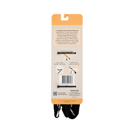 WagTime Shock Absorbing Lead Black