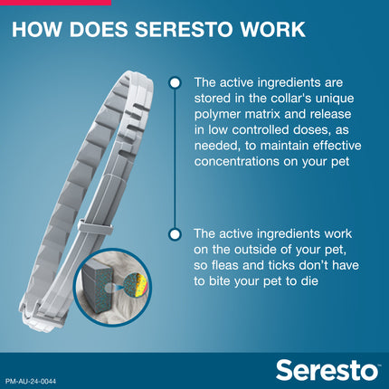 Seresto - Flea & Tick Collar for Dogs over 8kg