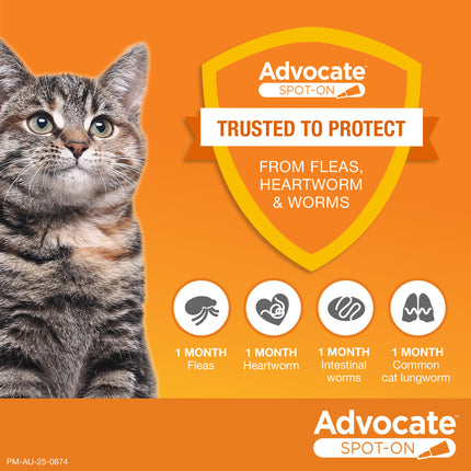 Advocate Spot-On for Cats up to 4kg Orange 1pk