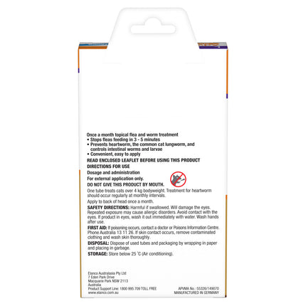 Advocate Spot-On for Cats over 4kg Purple 1pk