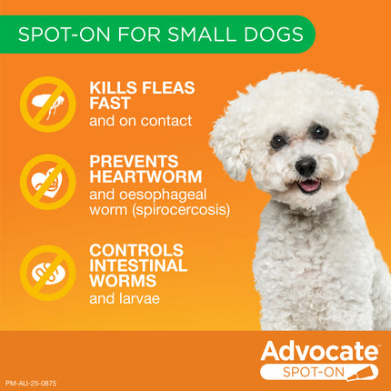 Advocate Spot-On for Dogs up to 4kg 1pk