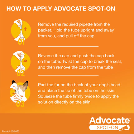 Advocate Spot-On for Dogs up to 4kg 1pk