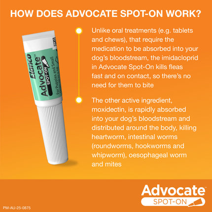 Advocate Spot-On for Dogs up to 4kg 1pk