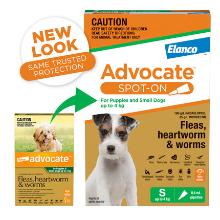 Advocate Spot-On for Dogs up to 4kg 1pk