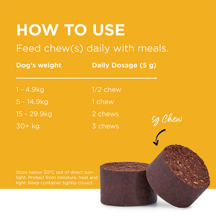 PAW Complete Calm Multivitamin Chews for Dogs 60pk