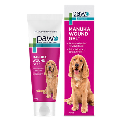 PAW Manuka Wound Gel for Dogs, Cats and Horses 100g