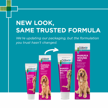 PAW Manuka Wound Gel for Dogs, Cats and Horses 25g