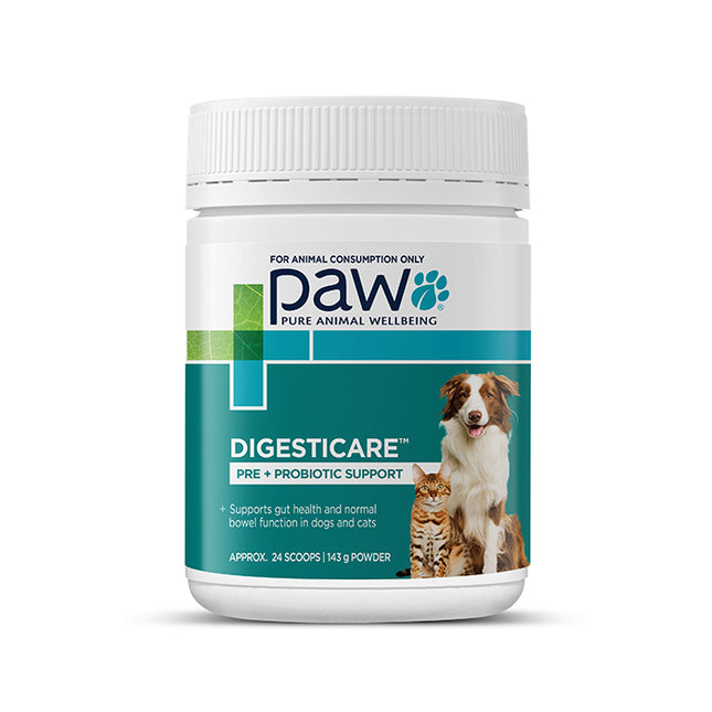PAW Digesticare for Dogs and Cats 143g