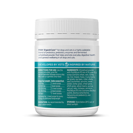 PAW Digesticare for Dogs and Cats 143g