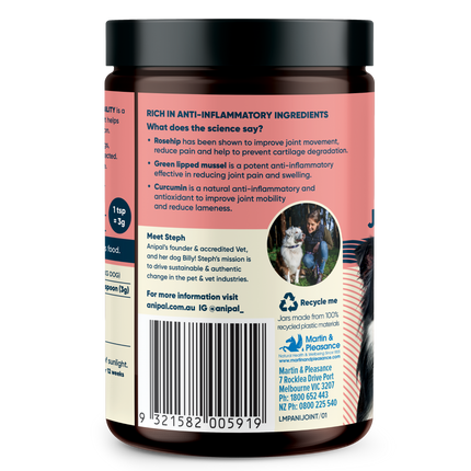 Anipal Joint Formula Powder Meal Topper 135g