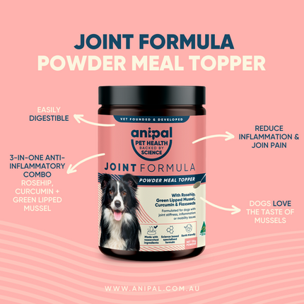 Anipal Joint Formula Powder Meal Topper 135g