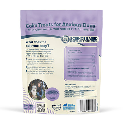 Anipal Calms Treats for Anxious Dogs 130g