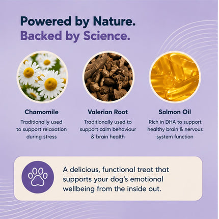 Anipal Calms Treats for Anxious Dogs 130g