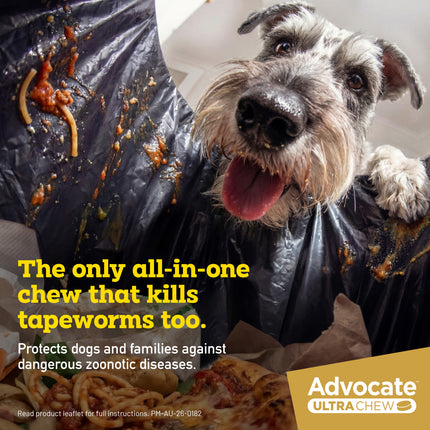Advocate Ultra Chew Dog 5.6-11kg 6pk