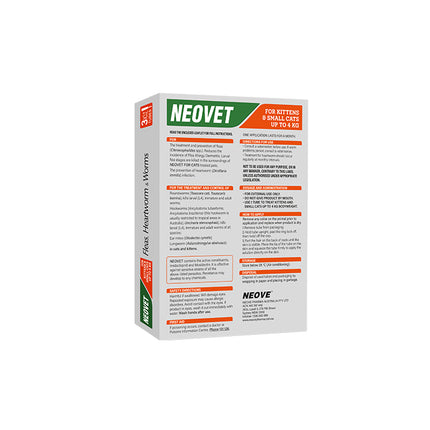 NEOVET - Kittens & Small Cats Up to 4kg (3pk)