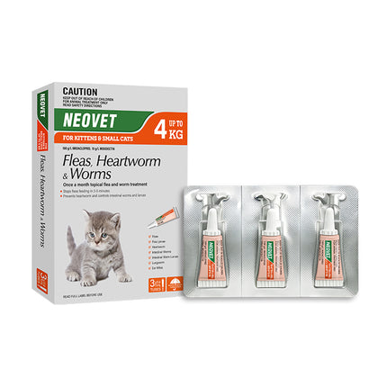 NEOVET - Kittens & Small Cats Up to 4kg (3pk)