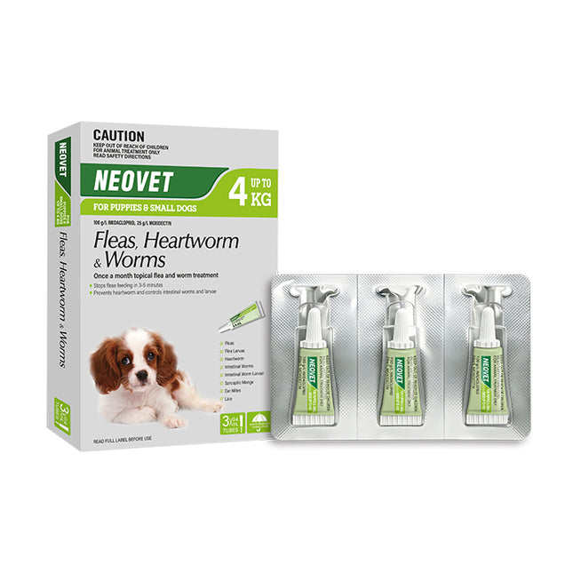NEOVET - Puppies & Small Dogs Up to 4kg (3pk)
