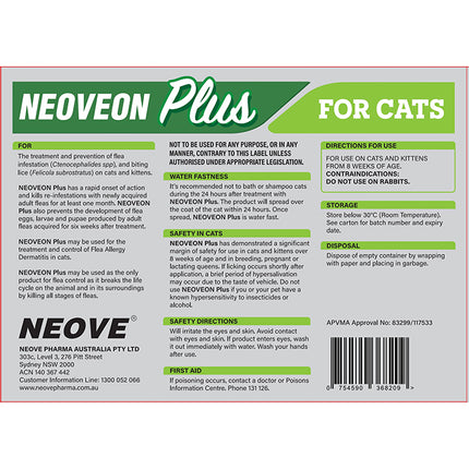 NEOVEON PLUS - Cats (4pk)