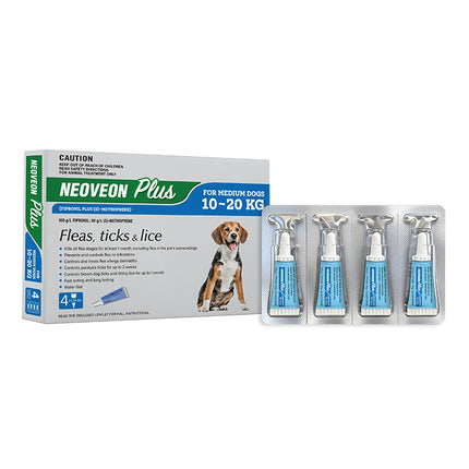 NEOVEON PLUS - Medium Dogs 10-20kg (4pk)