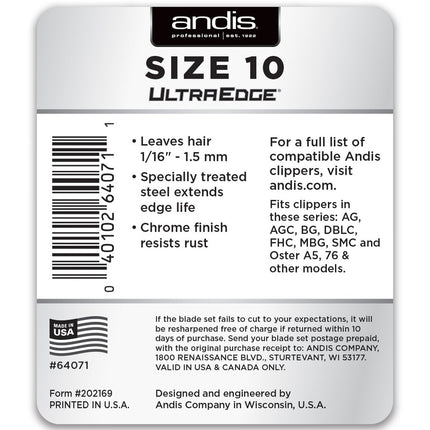 Andis - Blade UltraEdge (Size 10)