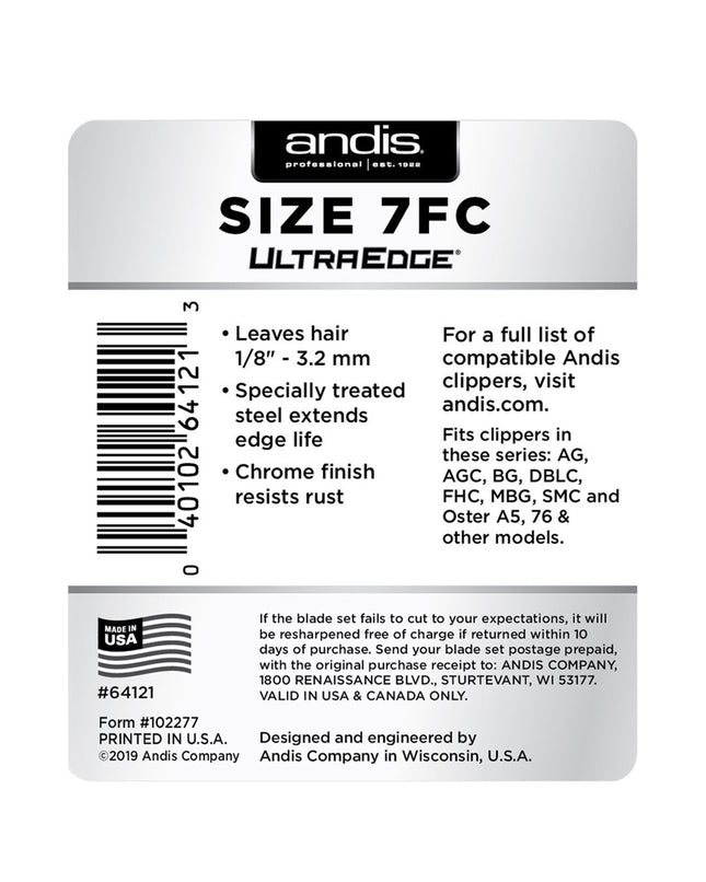 Andis - Blade UltraEdge (Size 7FC)