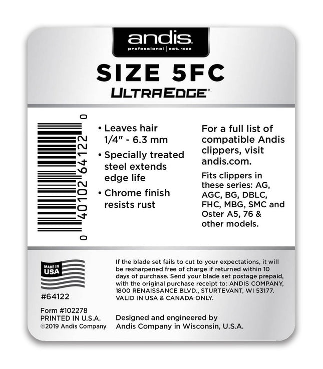 Andis - Blade UltraEdge (Size 5FC)