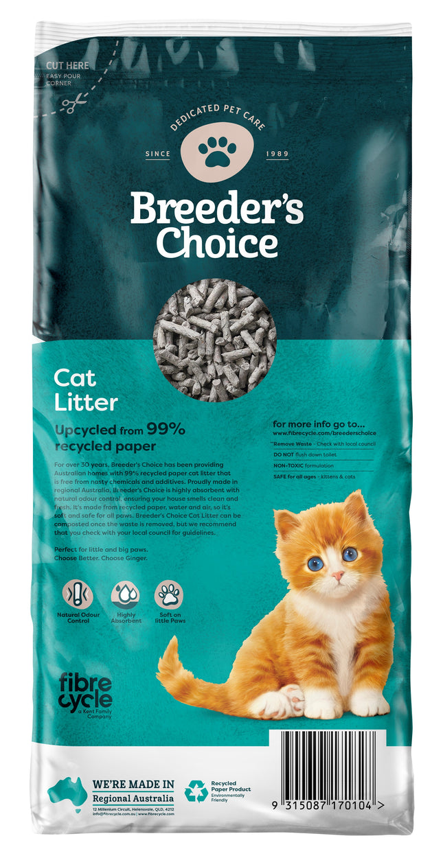 Breeder's Choice - Cat Litter (30L)