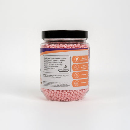 Feline First Deodorising Litter Beads Peach 250g