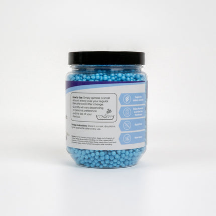 Feline First Deodorising Litter Beads Baby Powder 250g
