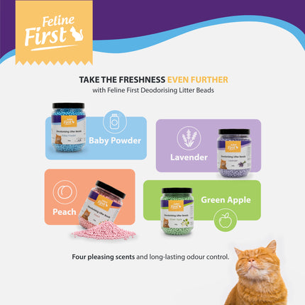 Feline First Premium Crystal Cat Litter 4kg